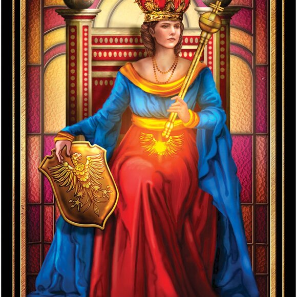 Tarot Decoratif Deck and Book Set, Smith-Waite Tarot, Tarot de Marseille - Picture 3 of 14